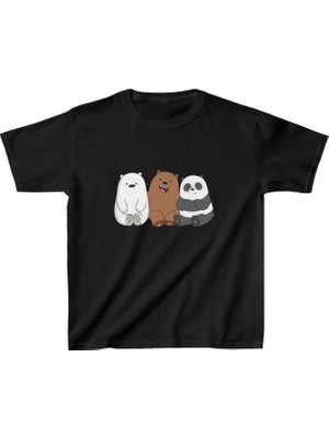 MiraLive Baskılı T-Shirt - Siyah -