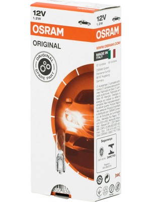 Osram Dipsiz Ampulü 12v T10 W5w 10 Adet 2825