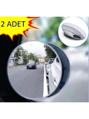 Hace Bazaar Çerçevesiz  Ayarlanabilir Kör Nokta Aynası 2 Li