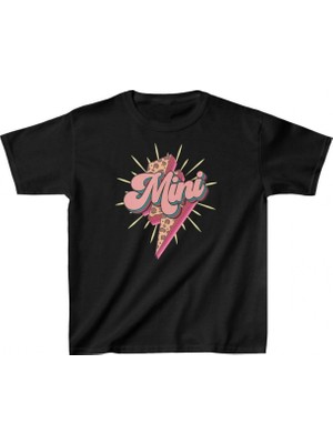 MiraLive Baskılı T-Shirt - Siyah -