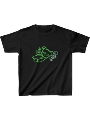 MiraLive Baskılı T-Shirt - Siyah -