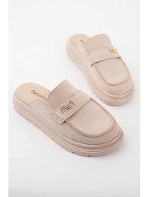 Bahrina Kadın Loafer Tokalı Terlik