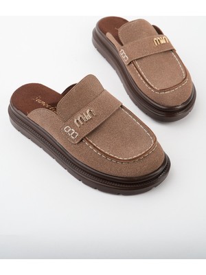 Bahrina Kadın Loafer Tokalı Terlik