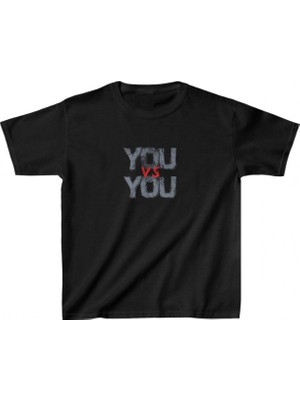 MiraLive Baskılı T-Shirt - Siyah -