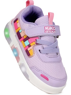 Kiko Kids  Scarpe Cırtlı Işıklı Kız Bebek / Çocuk Spor Ayakkabı