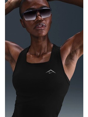 Nike Dri Fit Adv Trail Womens Tank Kadın Koşu Antreman Atleti Siyah