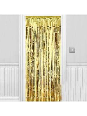 Skygo Işıltılı Duvar ve Kapı Perdesi Gold 90X200 cm