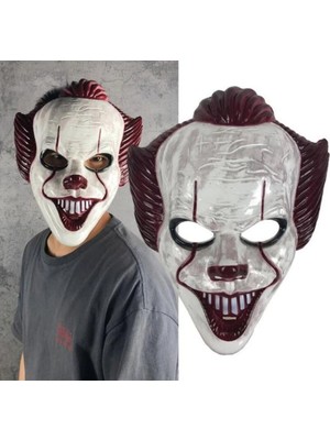 Skygo Plastik Joker Maskesi Killer Palyaço Maskesi