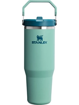 Stanley The Iceflow Flip Straw 2.0 Tumbler 0.89L Pipetli Termos 10-13424-0213 Yeşil