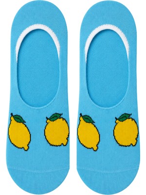 Carnaval Socks Limon Desenli Pamuk Unisex Babet