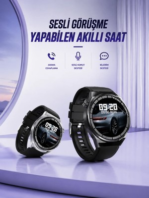 Cenk Xstore Gt8 Akıllı Sesli Görüşme Yapabilen Saat