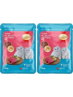 Larskas Pouch Yavru Kedi Jölede Ton Balığı 85 gr (2 Paketi)