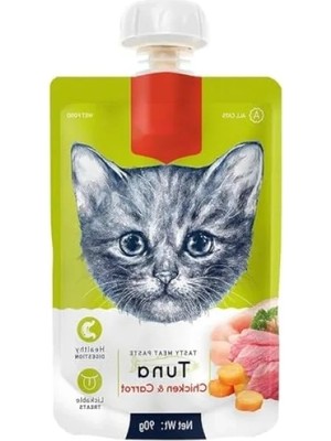 Larskas Ton Balıklı ve Tavuklu Kedi Et Ezmesi - 90 gr