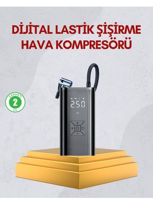 AKM Kablosuz Kullanımlı Dijital Kontrollü Taşınabilir Şişirme Cihazı