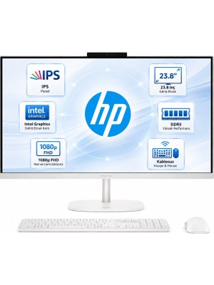 Hp Omnistudio 24-CU0009NT Intel Core 5 120U 24GB 512GB SSD Freedos 23.8" IPS All In One Bilgisayar SMD61Z0EA