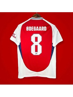 Arsenal 2024/25 Yeni Sezon Martin Ødegaard Iç Saha Forması