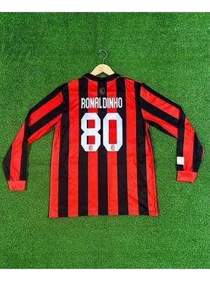 Milan 125.YIL Ronaldinho Uzunkol Nostalji Forması