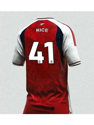 Arsenal 2025-26 Yeni Sezon Declan Rice Özel Konsept Forması (Klbm)