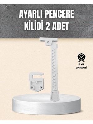AKM Kolay Montajlı Pencere Açılma Sınırlayıcı 2’li Set