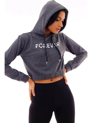 Gugus Basic Kapüşonlu Sweatshirt