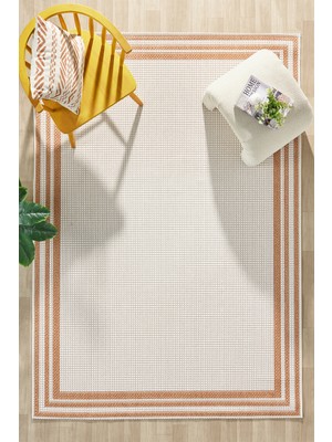Venucci Home & Living Nancy Modern Sisal Jüt Toz Vermez Balkon Bahçe Mutfak Kilimi