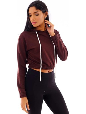 Gugus Basic Kapüşonlu Sweatshirt