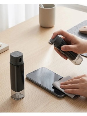 AKM Pratik Ekran Temizleme Sprey Şişesi Telefon Tablet Monitör Temizlik Şişesi