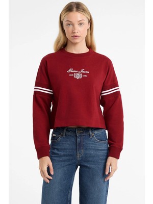 Guess Jeans Kadın Sweatshirt W5BQ25KCYM1
