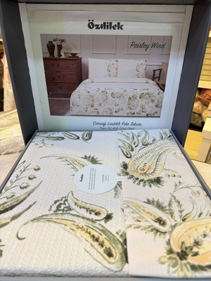 Özdilek Paisley Wind Çift Kişilik Pike Takımı
