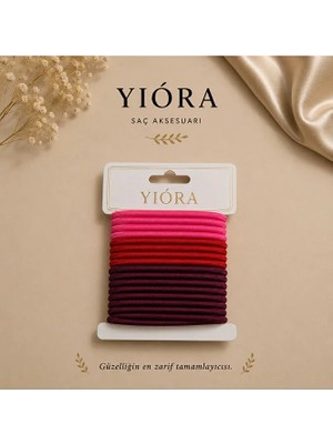 Yiora 18 Li Ince Lastik Toka