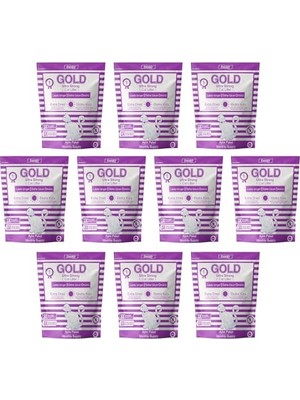 Larskas Gold Ultra Silika Kristal Kedi Kumu - 10 Aylık Ekonomik Set (10 x 3,8l)