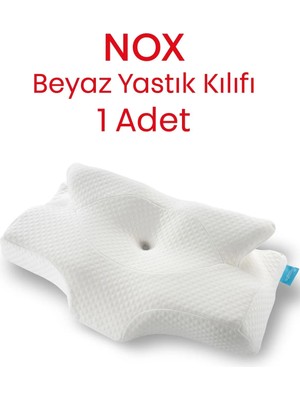 Softlife Nox Yastık Kılıfı 1 Adet Beyaz 64X38X12,5 cm