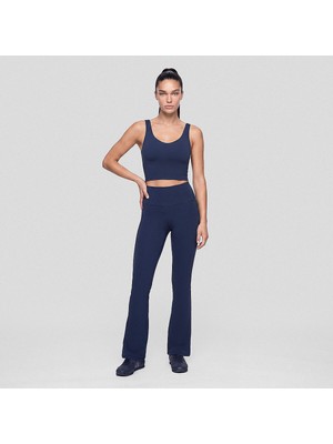 Qua Home Qactive Kadın Flare Pantolon Lacivert