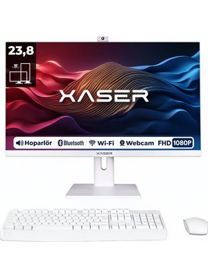 Xaser XS126 I7 6700 8gb Ram 128GB SSD 23.8" Webcam + Wifi+ Bt All In One Bilgisayar