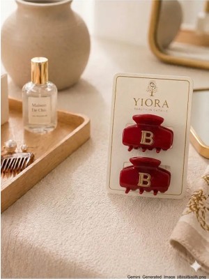 Yiora 2li Asetat Premium Mandal Toka Xs Küçük