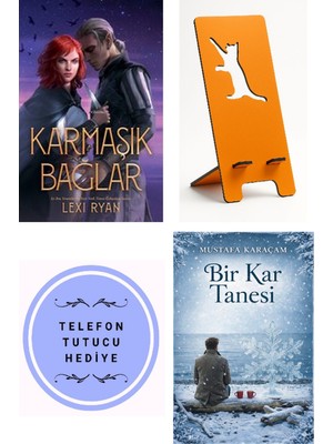 Martı Yayınları Karmaşık Bağlar + Telefon Tutucu + Bir Kar Tanesi