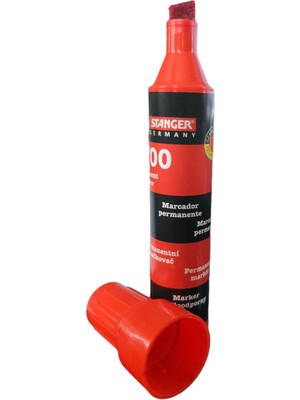 Stanger Jumbo Boy Permanent Marker Koli Kalemi Kırmızı 2 Adet