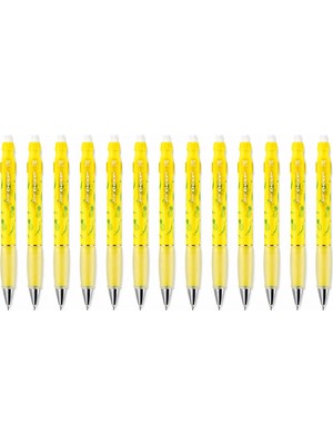 Serve Deep Versatil Kalem 0.7 mm Fosforlu Sarı Ananas Muz 12'li Paket
