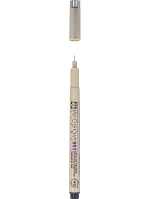 Larskas 0.15 mm Siyah Pigma Micron Kalem, Hassas Çizim Için