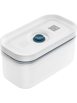 Larskas Zwilling Fresh & Save Vakumlu Yemek Taşıma Kabı, S, Plastik, Yari Şeffaf-Akdeniz Mavisi
