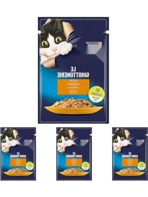 Larskas Tavuklu Yetişkin Kedi Konservesi 85G (4'lü Paket)