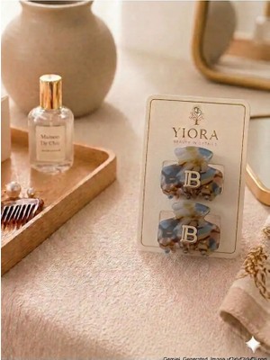 Yiora 2li Asetat Premium Mandal Toka Xs Küçük