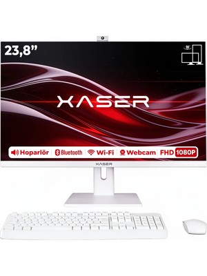 Xaser XS113 I5 7400 16GB Ram 256GB SSD 23.8" Webcam + Wifi+ Bt All In One Bilgisayar