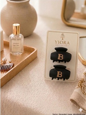 Yiora 2li Asetat Premium Mandal Toka Xs Küçük