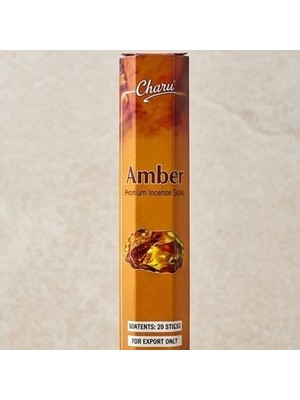 Charu Tütsü Amber 20'li Çubuk