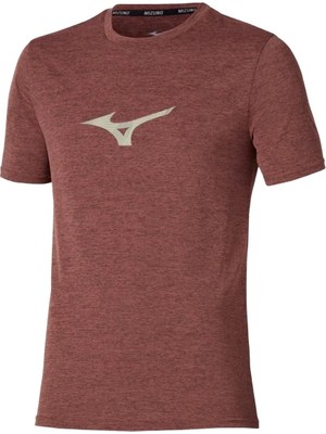 Mizuno Rb Erkek Tişört Bordo
