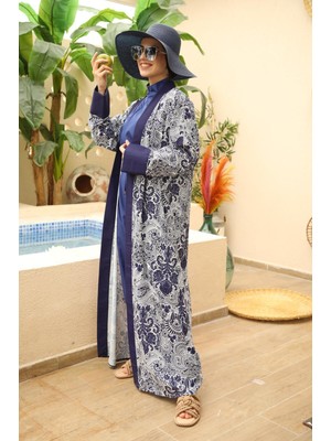 NS Tasarım Şal Desen Kimono