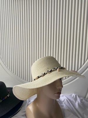 NS Tasarım Cowry Hasır Şapka
