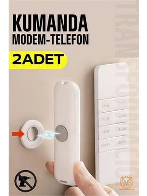 MiraLive Mıknatıslı Çok Amaçlı Kumanda Telefon Tutucu 2 Adet 721182