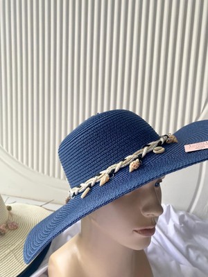 NS Tasarım Cowry Hasır Şapka